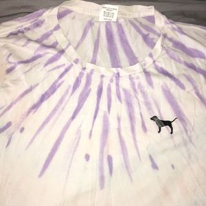 Pink ty dye tshirt